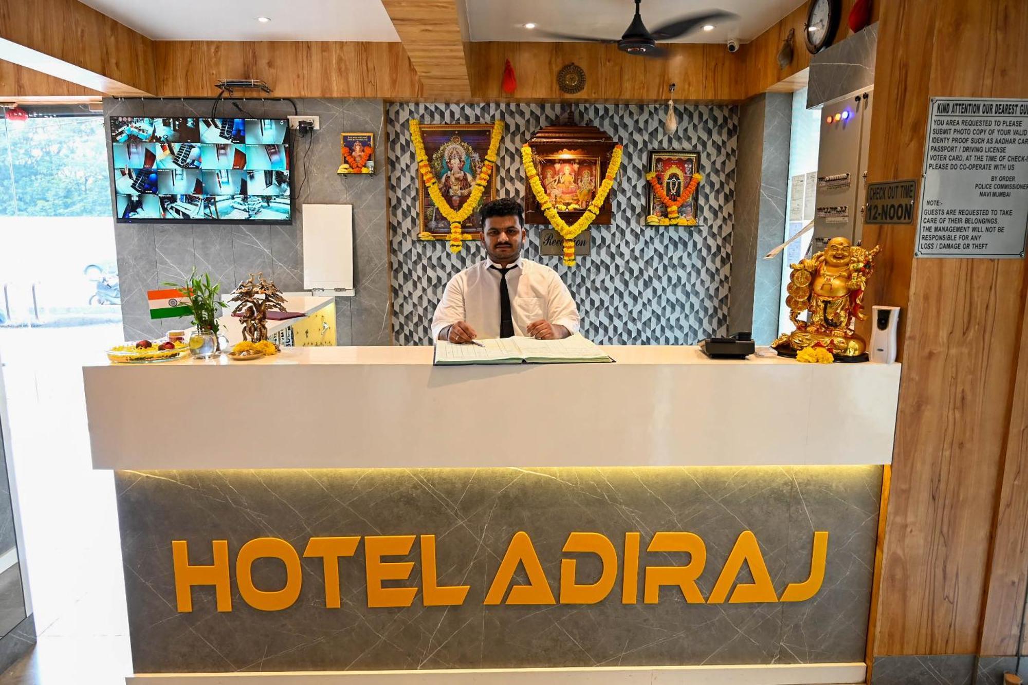 Отель Adiraj Residency Нави Мумбаи Экстерьер фото